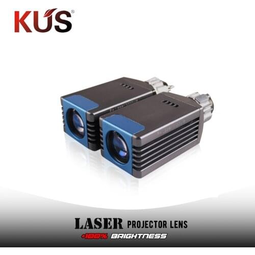 1pair Laser Projector Lens Headlight 12V 6000K Low Beam Laser headlight h4 H7 h11 9005 9006 Car Headlight Retrofit