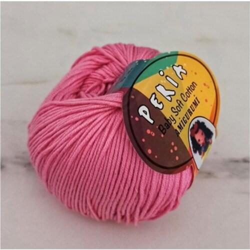 10 pcs 50 grams Baby Soft Cotton Amigurumi Hand Weave Lanyard mixed color toy natural organic Cotton hand knitting rope diy handmade