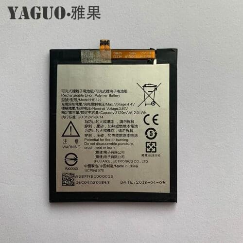 100% New Original HE322 3120mAh Battery Original HE 322 For Nokia Lumia 7 Lumia7 Mobile Phone