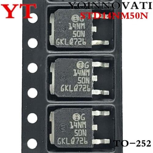 20pcs/lot STD14NM50N 14NM50N TO-252 IC Best quality