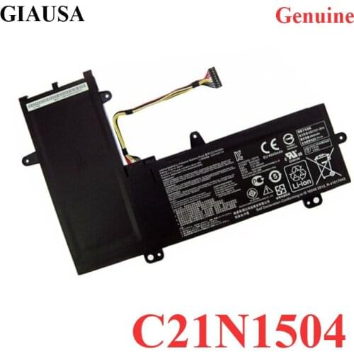 GIAUSA Genuine C21N1504 Laptop Battery For Asus Transformer Book Flip TP200SA Series Tablet
