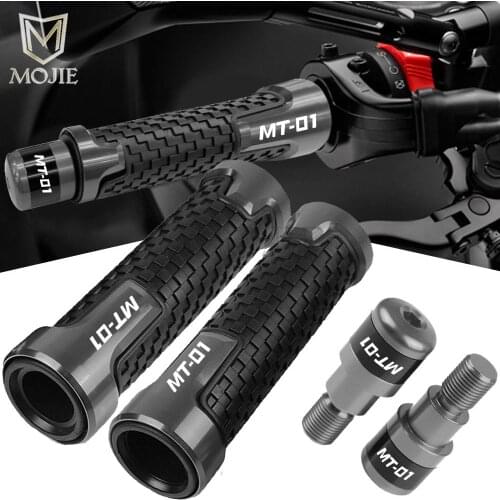 For Yamaha MT01 MT-01 MT 01 mt07 2004 2005 2006 2007 2008 2009 Motorcycle Accessories Handlebar Hand Grips Handle Bar Ends Cap