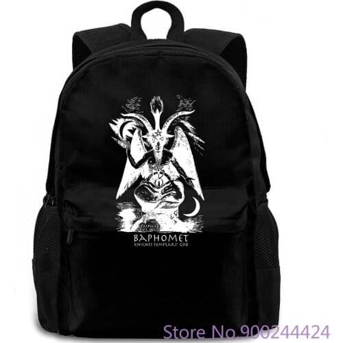 BAPHOMET 666 HAIL SATAN EVIL DEVIL LUCIFER Men Mens 100% Plus Size Plus Size backpack