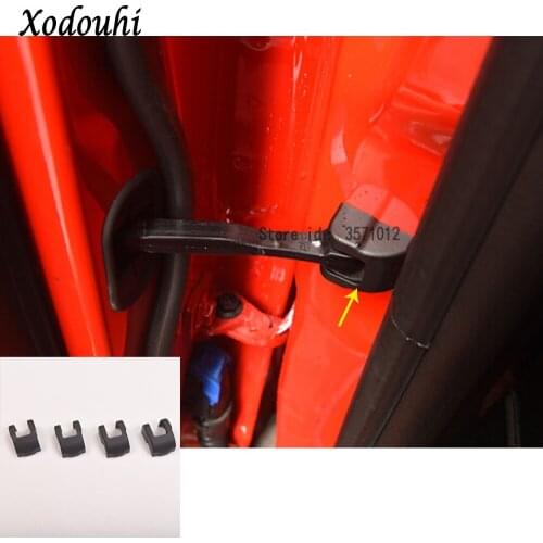 For Jeep Renegade 2016 2017 2018 2019 2020 Car Body Anti Rust Water Proof Door Lock Key Keys Plastic Buckle Limit Device Trim