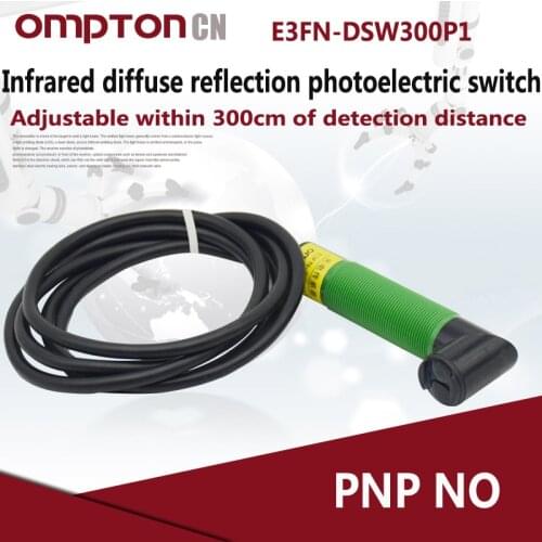 E3FN-DSW300P1 PNP NO Infrared diffuse reflection photoelectric switch DC 6-36V (voltage is available in the range)