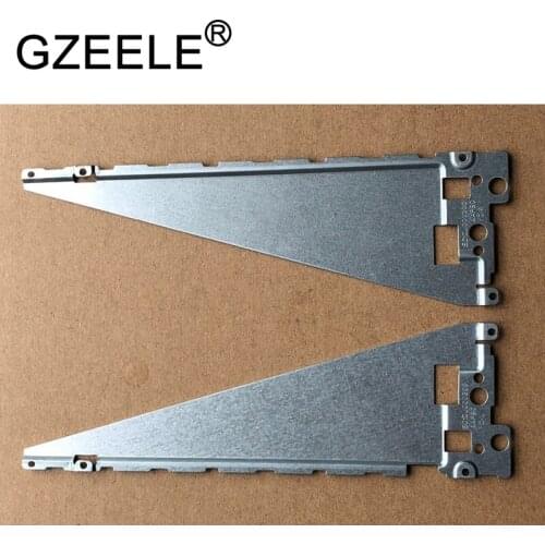 GZEELE NEW for Dell Precision 7710 7720 M7710 M7720 Left & Right LCD hinge Bracket Set EC1DJ000200 EC1DJ000300 screen support
