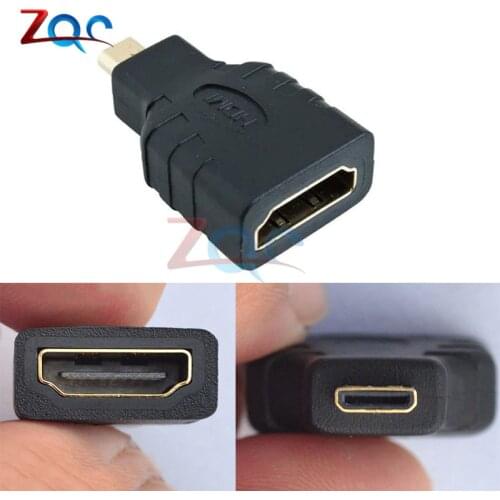 HDMI to Micro HDMI Converter Gold Plated HD Extension Adapter Connector for Video TV