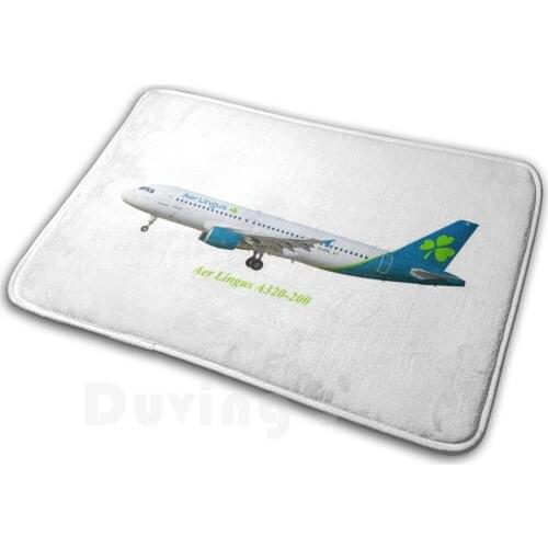Aer Lingus A320-200 Carpet Mat Rug Cushion Aer Lingus A320 200 Jet Airbus Puzzle
