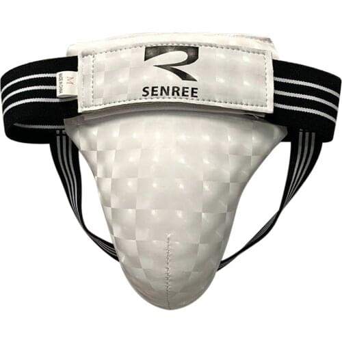 Men Abdominal and Groin Protector Guard PU Leather Safety Protection Gear for Boxing Training Muay Thai Sports Gym Workout HOT