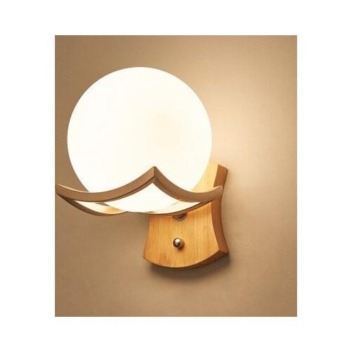 Nordic Creative Designer Studio Wall Light Art Simply Glass Dining Room Hotel Bedroom Light Fixtures Free Shipping