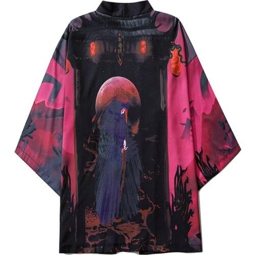 New Haori Fashion Clothes Japanese Vintage Asian Clothes Streetwear Top Kimono