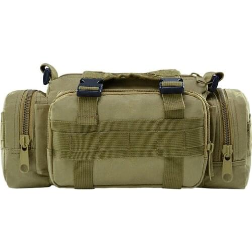 Outdoor Tactical Bag Adjustable Strap Camera Storage Waist Bag Cycling Single Shoulder Portable Camouflage Sling Bag