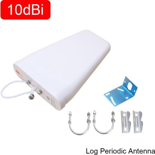 Gsm External Antenna 4g 3g 2g Outdoor Antenna Directional Aerial 800-2700mhz 10dBi Gain for Mobile Phone Signal Booster