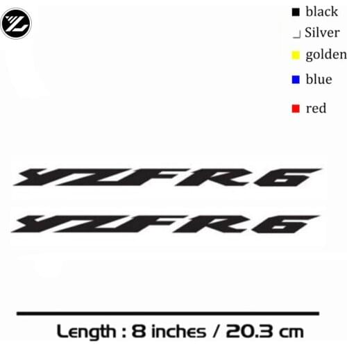 Motorcycle sticker body helmet style personalized sticker for Yamaha stickers R6 YZF 600