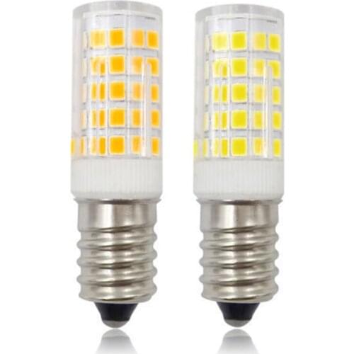E14 LED Light Bulb 5W 7W 9W AC220V 230V SMD Ceramic Lamp replace 30w 40w 50w Halogen for Candle Crystal Chandelier refrigerator