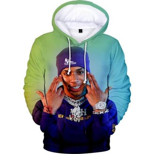 Korean fashion NLE Choppa Hoodie Sweatshirt Adult Kids Casual Streetwear Harajuku Rapper NLE Choppa Hoodies Unisex Pullovers