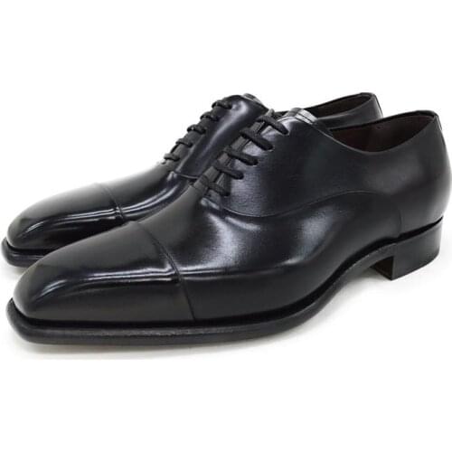 Oxford Dress Formal Best Men Shoes Black Office Original Wedding Man Business Shoe Designer Leather Mens Shoes