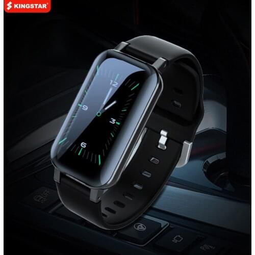 KINGSTAR TWS Wireless Bluetooth Earphone Heart Rate Monitor Sport Watch Wristband Earphone HiFi Stereo Headphones