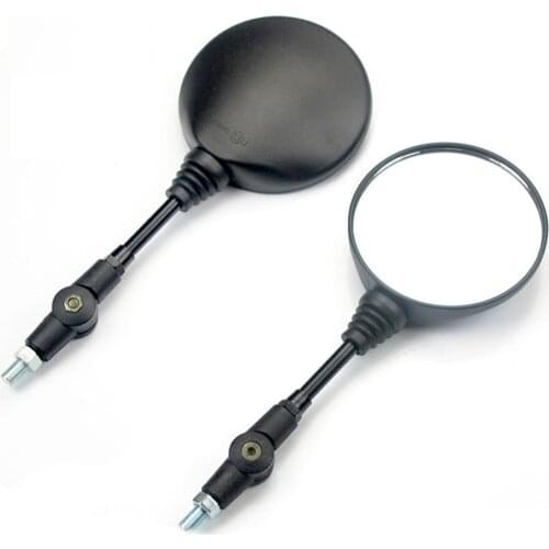 Motorcycle Universal CNC Aluminum Rear View 3" Handle Bar End 7/8" Mirrors for Kawasaki Yamaha Honda Suzuki Motorcycle Chopper