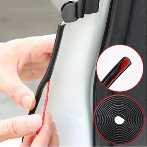 5M Car Door Edge Scratch Protector Sealing Strip for Ford Focus Kuga Fiesta Ecosport Mondeo Escape Explorer Edge Mustang Fusion