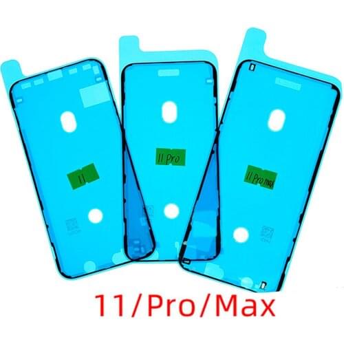 100pcs Mix Waterproof Sticker For iPhone 6S 7 8 11 Pro Plus X XS MAX XSM XR LCD Display Frame Bezel Seal Tape Glue 3M Adhesive