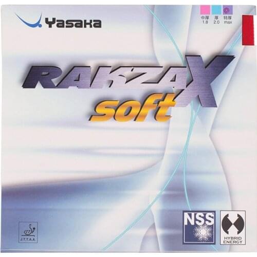 Yasaka Original RAKZA 9 RK9 RK 7 RK 7 SOFT Pimples In Table Tennis Rubber hybid energy Pips-In Ping Pong Sponge Tenis De Mesa