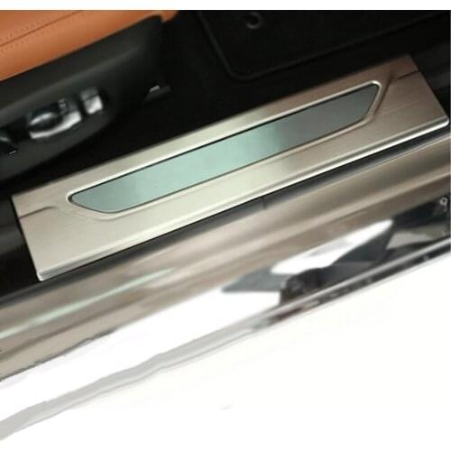 Welcome Pedal Protective Covers Threshold Sill Sticker Decorative Trim For XE Interior Accessories