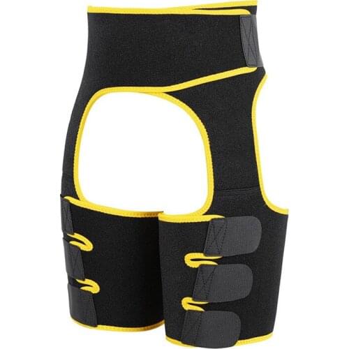 Women Low Waist Hip Thigh Shaping Machine Fashion Waist Shaping Machine Basic Shaping Thigh Trimmer (Yellow / Black / Rose red)