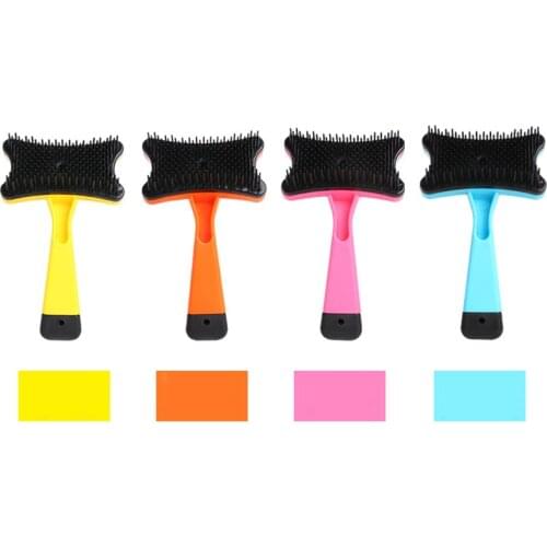 1 pc Massage Brushes Dog Hair Remover Cat Brush Grooming Tools Pet Clipper Attachment Pet Trimmer Cat Dog Cleaning Supllies