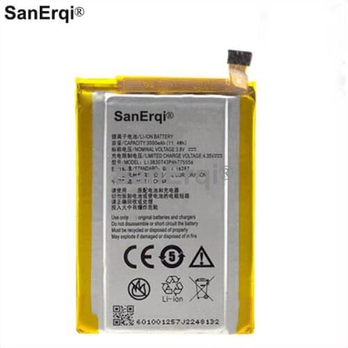 10pcs For ZTE Axon A1 3000mAh battery For ZTE Axon A1 AXON A2015 Axon Tianji A2015 TD-LTE Dual Blade V7 Max Li3830T43p6h775556