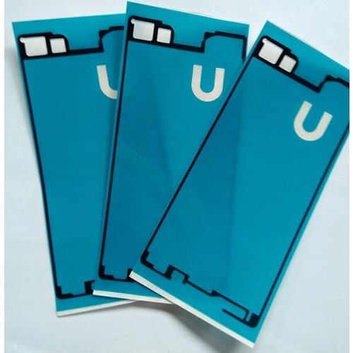 10pcs/lot Front Housing LCD Frame Adhesive Sticker for Sony Xperia Z4 z3 plus High Quality Free shipping With Tracking Number