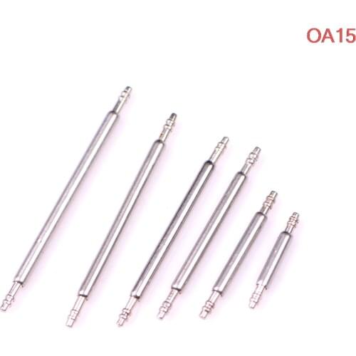 10Pcs Watch Band Spring Bars Strap Link Pins Repair Watchmaker Tools 8mm 12mm 16mm 18mm 20mm 22mm