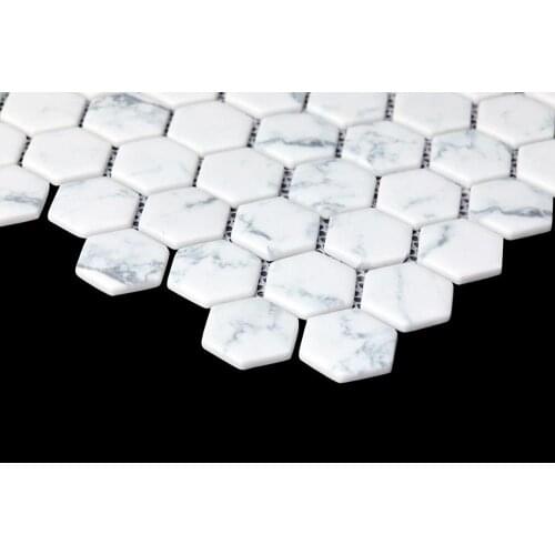 Marble pattern mosaic tiles for kitchen and bathroom walls