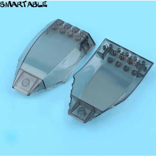 Smartable Windscreen 10x6x2 Building Blocks Brick MOC Parts Toys For Kids Creative Compatible Major Brands 45705/59195 2pcs/Lot