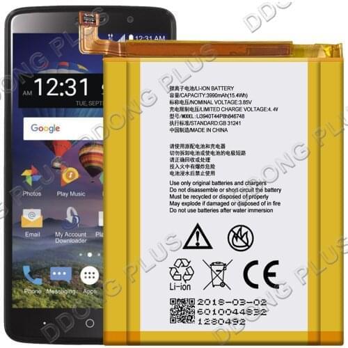 Li3940T44P8h846748 Battery For ZTE Max Blue Z986DL Battery Replacement Repair Part