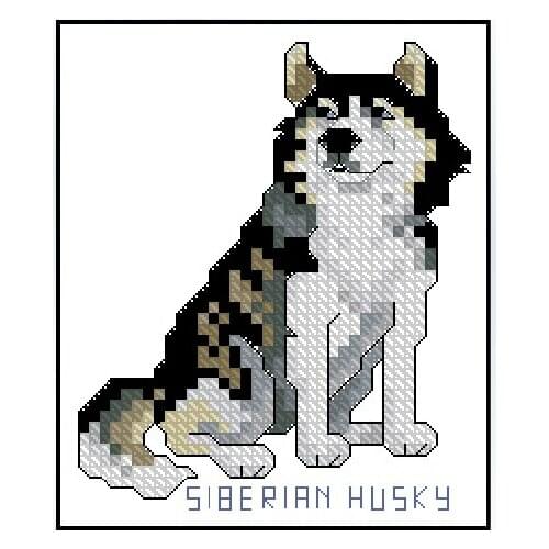 FREE delivery Top Quality popular counting cross stitch kit wolf dog