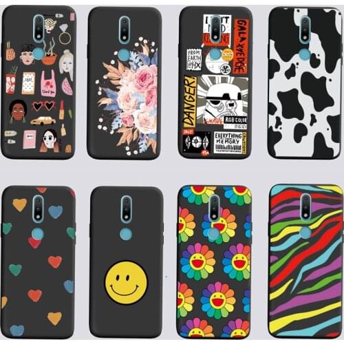 For Nokia 2.4 Case Phone Cover Silicone Soft TPU Cases For Nokia 2.4 Case Fashion Cute Funda for Nokia2.4 2020 6.5'' Cases Cover
