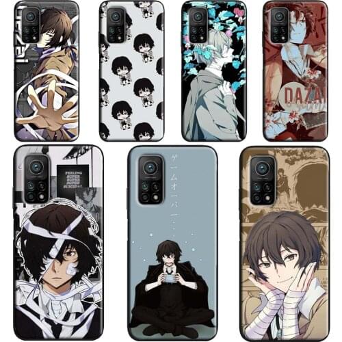 Dazai Osamu Bungo Stray Dogs For Xiaomi Mi 11 Lite Ultra 9 10 A3 Mi 10T 9T Pro Case For POCO M3 F3 F1 F2 X3 Pro Coque