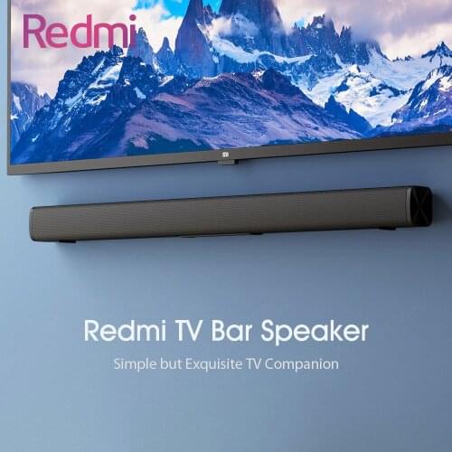 Xiaomi Redmi TV Speaker BT TV Stereo Soundbar Aux 3.5mm Wired BT5.0 Wireless Audio Home Theater Wall-Mounting 30W MDZ-34-DA 220V