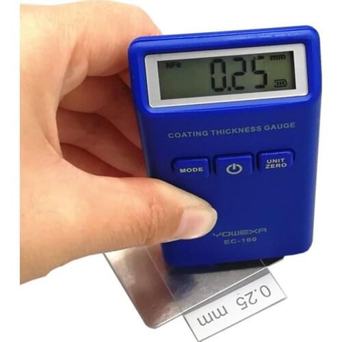 EC-100 Coating Thickness Gauge Multi-point Calibration Detect the Substrates Automatically