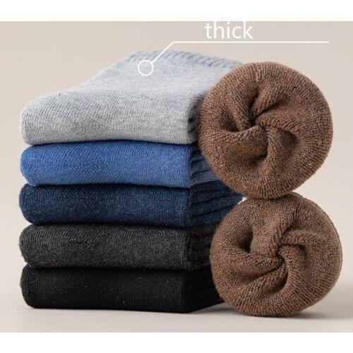 Elikes Mens Wool Socks