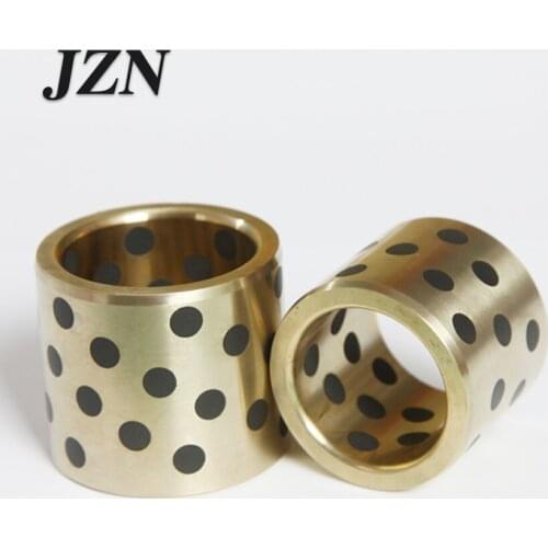 JDB1210/1212/1215/1220/1225 inlaid graphite copper sleeve / oil-free bushings / self-lubricating oil bearing / copper sleeve