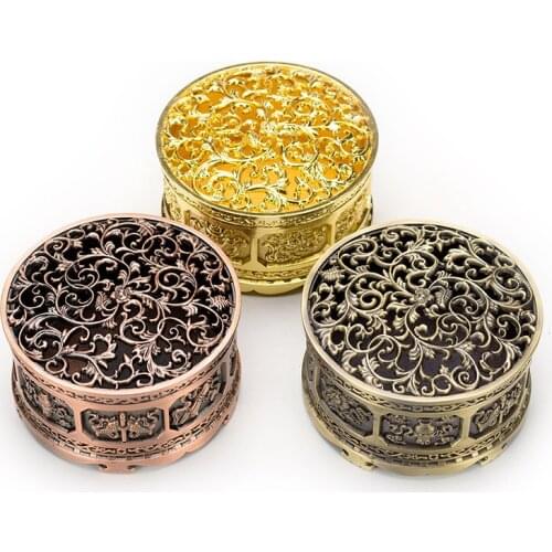 Chinese Style Metal Incense Burner Antique Alloy Incense Base Aromatherapy holder Room Decoration Meditation Sandalwood Censer