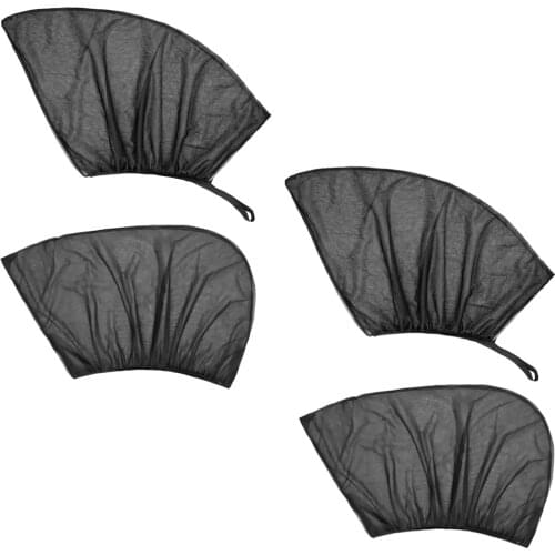 Car Side Front&Rear Window Sun Shade Breathable Mesh Cover Shield
