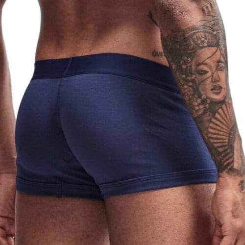 Male Panties Cotton Mens Underwear Boxers Shorts Breathable Man Boxer Solid Underpants Comfortable Men Underwear