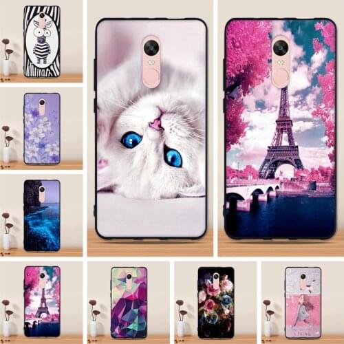 TPU Soft Case For Xiaomi Redmi Note 4X Case Cover For Xiaomi Redmi Note 4X Cover Silicone 3D Paint Coque For Redmi Note 4 X Case