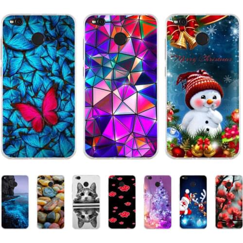 Soft Silicone For Xiaomi Redmi 4X 360 full protective Case Cover Painting TPU Phone For Xiaomi Redmi 4 X Cases Funda