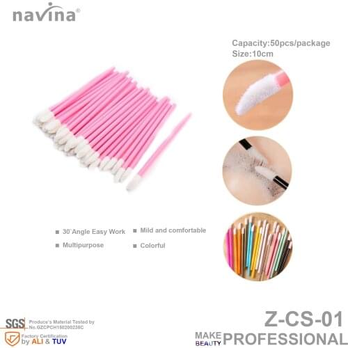 Navina Z-CS-01 full color brush, 500pcs/10bags, Multipurpose Brush, eyelash, clean and remove