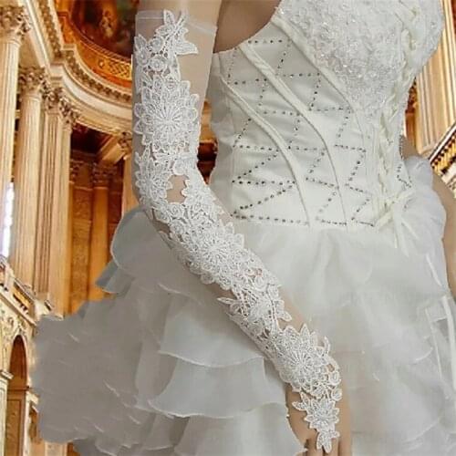 NIXUANYUAN Fingerless Bridal Gloves China