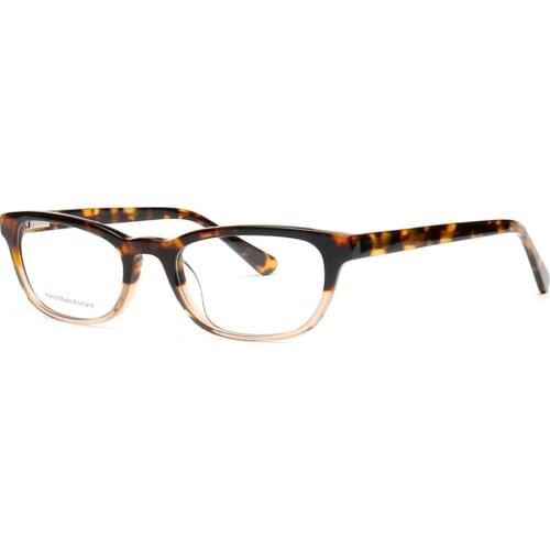 Women Oval Eyeglass Frames for Men Tortoise acetate Full Rim 2020 Fashion Spectacles lightweight classic prescription glasses